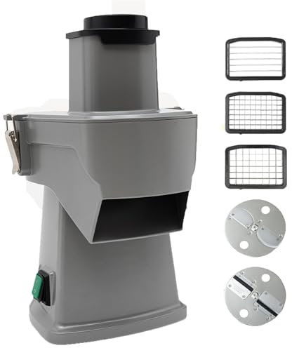 Cortadora De Verduras EléCtrica 4 En 1, Cortadora De Verduras AutomáTica Multifuncional, Cortadora En Tiras, Grosor Ajustable De 1 A 5 Mm, Para Cebolla, Ajo, Zanahoria Y Patata.