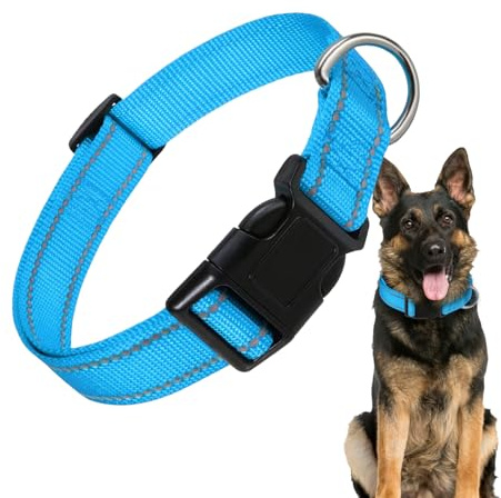 Reflekterande hundhalsband | Justerbart säkerhetskatthalsband