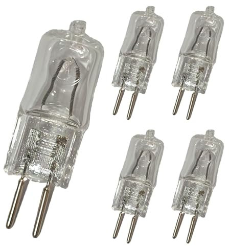 DLEDMOP G6.35 Ampoules halogènes 220V 35W 50W 75W 100W 150W 2 broches Lampe capsule transparente Dimmable 2700K Ampoules blanc chaud 75W