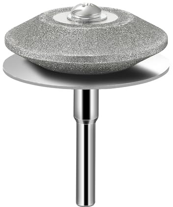 KURSTOL Diamant Schärfer für Rasenmäher Messerschärfer - Gartengeräte Schärfer, Schärfer für Stumpfe Klingen für die Meisten Bohrmaschinen Handbohrer (120er Körnung)