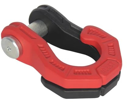 BLKCVDH Grillete de Anillo en D de 3/4 con Empalme de Dos Colores, 11000 LB, 4 x 4, for cabrestante Todoterreno, Compatible con fijación de Coche y Jeep.