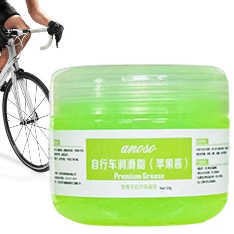 Lagerfett – Fahrradfett 50g Für Kugellager Und Pedale | Hochleistungs-Schmiermittel Rostschutz Wasserfest | Wartungsfett Für Kette Fahrradteile Werkstatt | Kompakte Tube Praktisch Langlebig