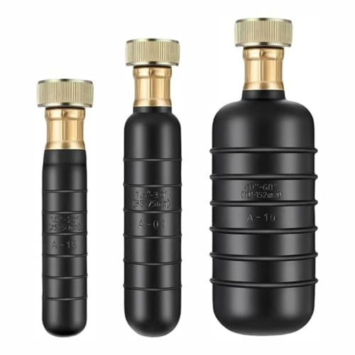 BE-TOOL 3PCS Drain Cleaning Bladder, High Elasticity Rubber Pipe Bladder, Hydraulic Drain Cleaner for Sink Bathtub Shower Clogs(S + M + L)