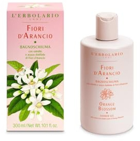 L’Erbolario Fiori d’Arancio Bagnoschiuma 300 ml – con Estratto Naturale, per Tutti i Tipi di Pelle