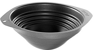 Nordic Ware Universal Double Boiler, 8 Cup Melting Pot Fits 6' to 9' Pans, Non-Stick Aluminium, Baking Accessories for Gentle Heating, Black