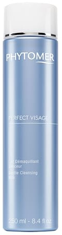 Phytomer Perfect Visage Gentle Cleansing Milk | Hydrating Daily Face Cleanser & Makeup Remover | Light, Refreshing Formula that Leaves Skin Soft, Smooth, & Supple (250 ml)