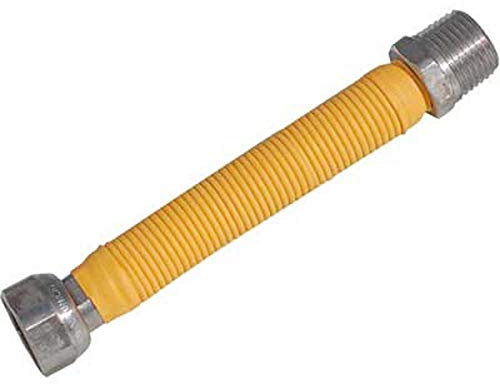 Vds Flessibile Inox Rivestito Per Gas Mf 3/4 300-600 Mm