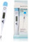 Mobiclinic, Th-02, Termómetro digital, Marca española, Rígido, Alta precisión, Ligero, Alarma de fiebre, Marcado ce, Médico, Medición temperatura vía oral, Rectal y axilar