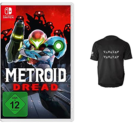 Metroid Dread [Nintendo Switch] + Metroid Dread - T-shirts XL