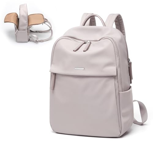GOLF SUPAGS Mochila para ordenador portátil para mujer, bolsa delgada para ordenador, viaje de trabajo, universidad, mochila, bolso escolar, se adapta a cuadernos de 14 pulgadas