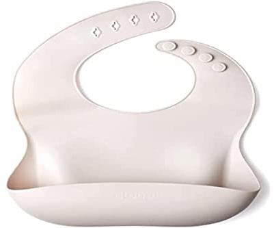 Baberos marca Gloop. Modelo Babero de silicona Pecan