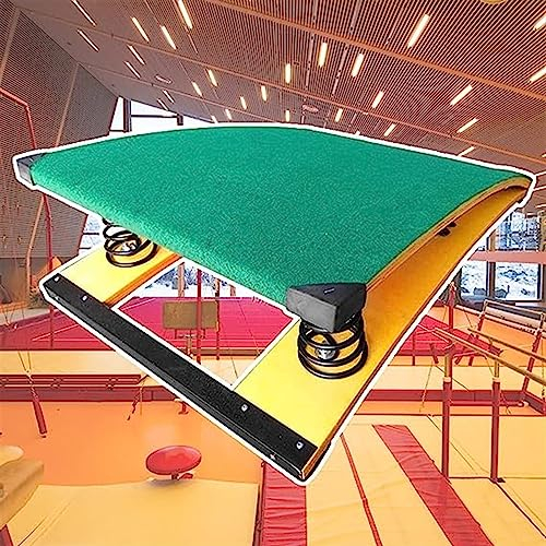 DSeenLeap Gebogene Sprungbrettausrüstung, für Zuhause/Fitnessstudio/Fitnesskurs/Übungs-Hindernisparcours, für Kinder oder Erwachsene (60 x 120 x 26 cm)