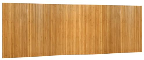 vidaXL Paravent Natur Breite 600 cm Höhe 165 cm Bambus
