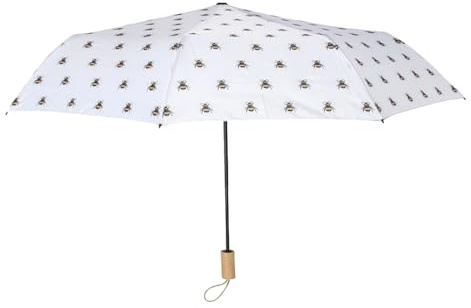 itsisa Regenschirm, transparent - Kuppel-Regenschirm mit Automatiköffnung, Schirm