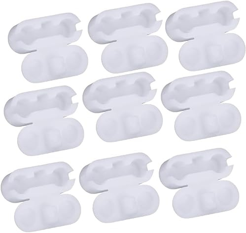 10 Pack Clear Plastic Beaded Chain Connector Vertical Roman Roller Blind Ball Chain Cord Connector Clips Curtain and Blind Accessories