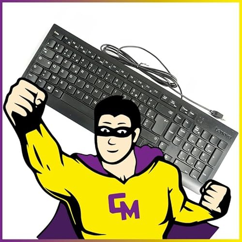 LENOVO AZERTY-Tastatur USB SK-8823 00XH598 SD50L21291 schwarz 106 Tasten