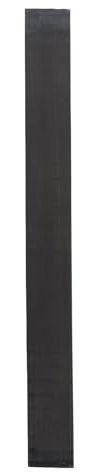 Ebenholz-Griffbrett für E-Bass, Hohe Härte, DIY-Ersatz für den Gitarrenbau von Saiteninstrumenten (BLACK)