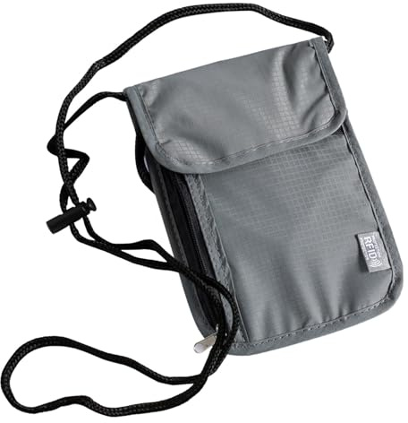 Cartera De Viaje Genérico - Bolsa De Bloqueo, Bolsa De Protección Faraday De Nylon Impermeable | Funda De Almacenamiento Antimagnética Faraday, Bolsa Antirrobo De Bloqueo
