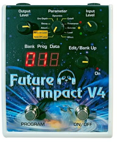Panda Audio Future Impact V4 Bass Synthesizer - Bass Effektpedal