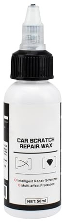 Cire Liquide Rapide pour Voiture, Lustrant Carrosserie, Application à la Main, Effet Miroir Brillant - 50 ml