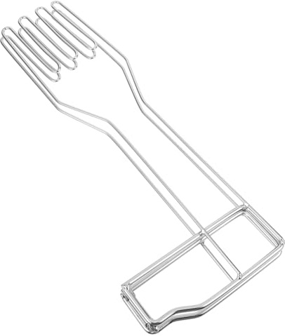 Ipetboom Foldable Kitchen Glove Holder Rack Silver Plated Drying Stand for Gloves Dish Towels and Kitchen Towels Versatile Drain Storage Organizer for Sink and Cupboard