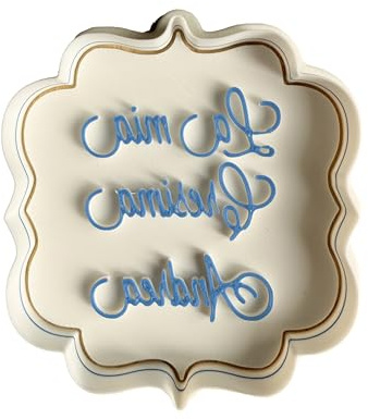 Tagliabiscotti personalizzato La mia Cresima con CUTTER selezionabile E NOME PERSONALIZZATO - Religione Sacramento - Cookies cutter - - 8cm