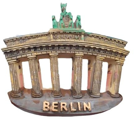 Magnete da frigorifero 3D Porta di Brandeburgo Berlino Germania – souvenir nazionale di viaggio per la casa e la cucina, collezione regalo