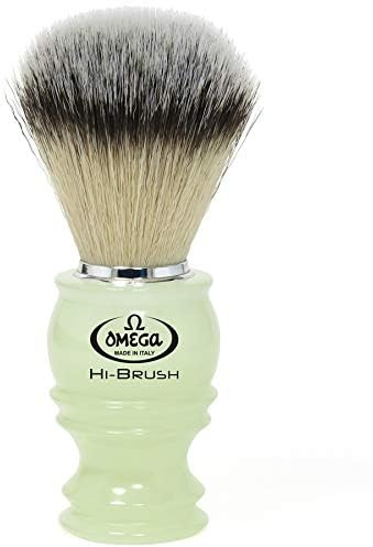Omega Hi-Brush 46800 Rasierpinsel Glow in the Dark Harz