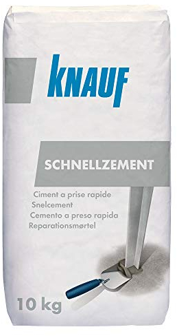 Knauf Frost und Wetter Beständig Schnell Zement, 10 kg