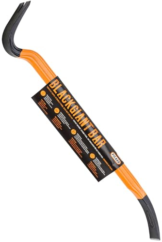 PICARD BlackGiant Bar Nageleisen Nr. 46Z 2,8kg | 930mm Länge | 90° Hebelkraft Design | Rutschfest | Für Dachdecker Maurer Schlosser | Biegefest & Langlebig | Made in Germany seit 1857
