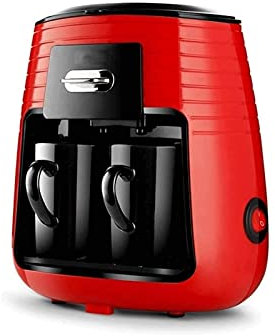 BKWJ 25 0ML Cafeteras pequeñas, máquinas de café espresso automáticas de doble taza, fabricación de café de filtro para la oficina en casa, 450W