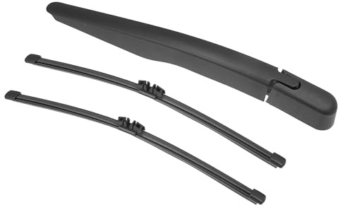 X AUTOHAUX Rear Windshield Wiper Blade Arm Set for Ford Explorer 11-19 | Back wiper assembly replacement, Pack of 3, for Ford Escape 2013-2019, for Ford Explorer 2011-2019