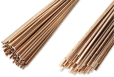 1 kg Messing-Schweißdraht, Kupfer-Elektroden-Schweißdraht, Lötstab, kein Lötpulver erforderlich, Schweißstäbe (Color : 2MM)