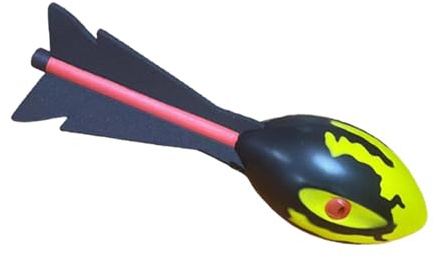 Colcolo Howler Toy Whistler Ball, Pfeifgeräusch, Handgriff, Langstreckenfußball, Schaumstoffball für Kinder und Erwachsene, Freizeit-Wurfspiel