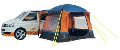 OLPRO Outdoor Leisure Products UNO Breeze v2 Aufblasbares Wohnmobil-Markise, 3,3 m x 2,2 m, Orange