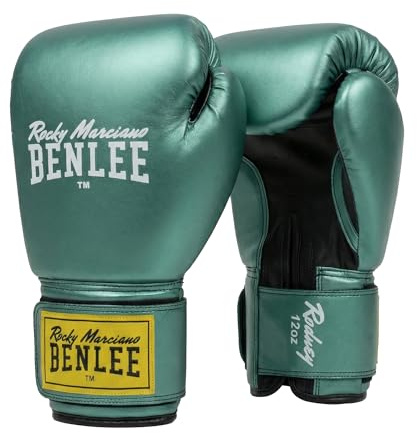 BENLEE boxningshandskar av konstläder Rodney 35 ml, metallic grön/svart