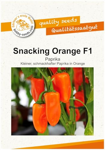 Paprikasamen Snacking Orange F1 Portion