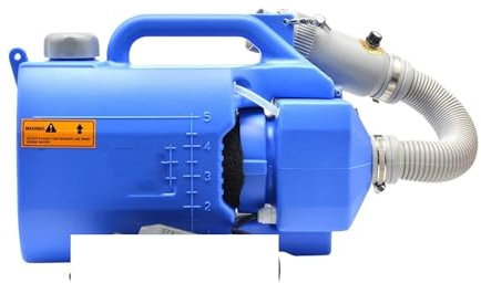 XINFULI Pulvérisateur, Pulvérisateur électrique à Froid ULV, Machine à brumiser, atomiseur Portable, 5l, 1000W,Pulvérisateur de Jardin(Blauw)