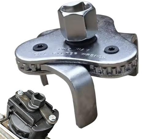 Filtro de llave para inyectores de vehículos, extractor plano de filtro de de garras para automóviles y vehículos comerciales