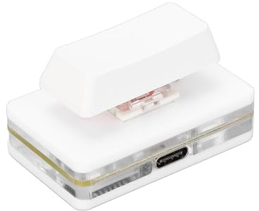 ULIJTH Clavier mécanique filaire USB C remplaçable à chaud - Commutation rouge personnalisable pour clavier de jeu professionnel