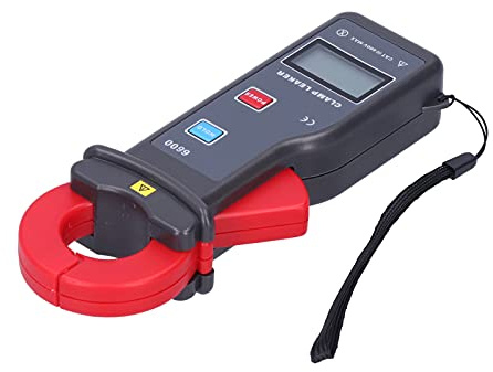 Vistreck 6600 Pinza Amperimétrica de Fuga de CA 0mA-600A con Salida USB y Prueba Alta Precisión