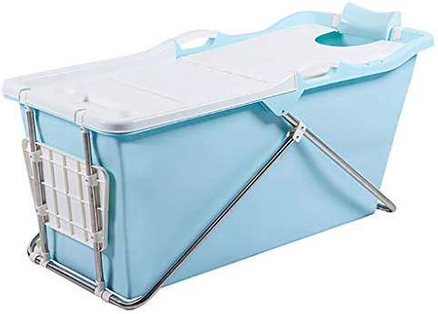 WNNY BañEra Plegable, BañEra PortáTil Tina De Baño Plegable De Los Niños Grandes Tina De Baño Del Taburete De Bebé Bañera Infantil Plegable, Bañera Para Adultos Plegable, Bañera Plegable Con Reposabra