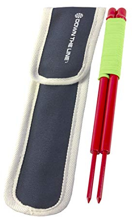 GoSports Down The Line Putting-Ausrichtungsschnur, 3 m, Golftrainingshilfe, Meistere Gerade und Breaking-Putts