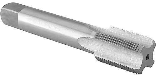 Burkit M24 x 1,5 Gewindebohrer für Rechtshänder, HSS M24 x 1,5 gerade, geriffelter Maschinengewindebohrer