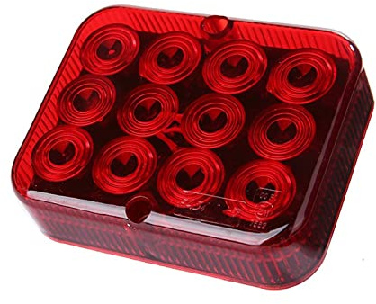 ZAJCI fari posteriori Gruppi Ottici Posteriori Fanale Di Stop Ausiliario Fanale Antinebbia Posteriore Compatibile Con Camion Di Traino Per Roulotte