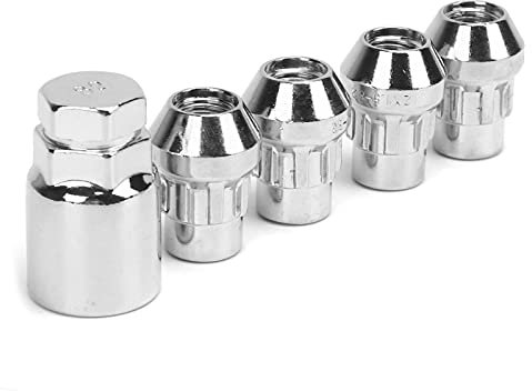 Auto-Radmuttern-Schlösser-Set, Stahl, M12 X 1,5 Mm, 32 Mm, Universelle Autokomponenten