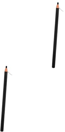 Gogogmee 2st Wasserfester Augenbrauenstift Wachsen Lippe Wischfester Augenbrauenstift Zeichenstift Wasserdichte Liner Augenbrauenfarbe Dunkelbraun Eyeliner Wasserdichter Anzug Stock Black
