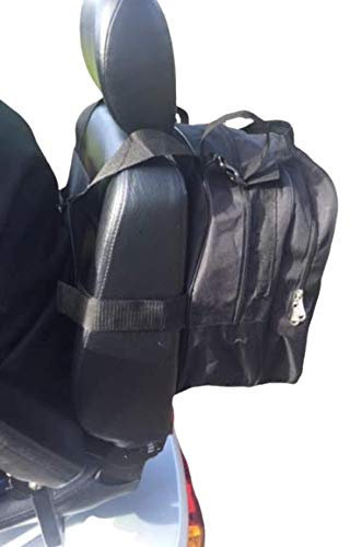 Large Shopping/Luggage Bag for Mobility Scooter or Wheelchair, Black