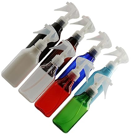 Yardwe Flacone Spray 200 Ml Set 8 Pezzi Spruzzatore D'acqua Nebulizzatore Per Irrigazione Piante e Saloni Parrucchiere Bottiglia Per Contenitore Di Stoccaggio Resistente e Senza Perdite