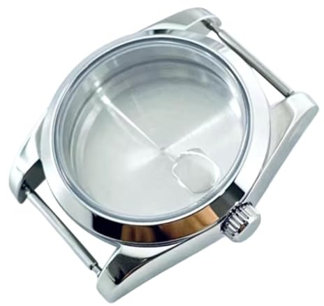 Fiocias Práctica herramienta de reparación de caja de acero inoxidable de 36 mm para movimiento NH35/NH36